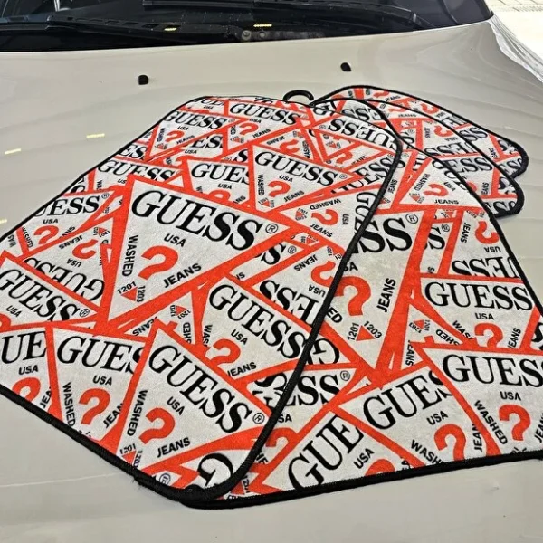Guess Desenli Oto Paspas