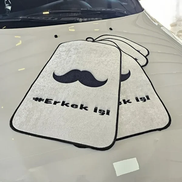 Erkek İşi Desenli Oto Paspas