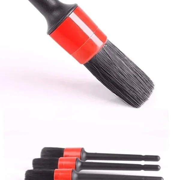 5'li Kaliteli Farklı Boyutlarda Oto Detay Fırça Seti
