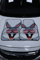 Supreme Bugs Bunny Dijital Baskılı Universal Her Araca Uyumlu Makinede Yıkanabilir Oto Paspas Halı Seti