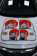 Honda Civic Dijital Baskılı Universal Her Araca Uyumlu Makinede Yıkanabilir Oto Paspas Halı Seti