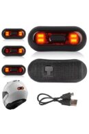 Kask Arkası Uyarı Led Işığı - Kask Ledi - Gece Kask Ledi